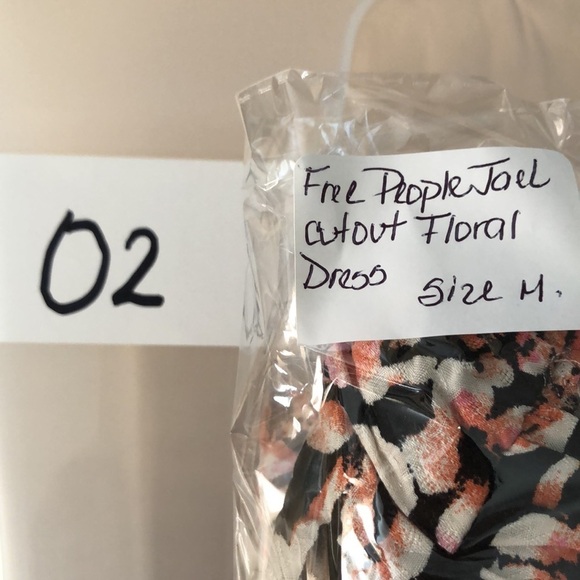 Free People Jael Cutout Floral Printed Mini Dress Size M - Picture 13 of 13